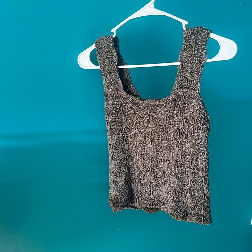 NEW brown free people shirt :)
